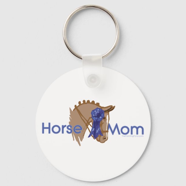 Horse Mum Key Ring (Front)
