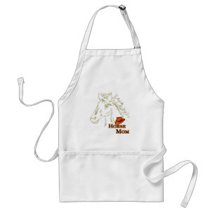 Horse Mum With Hat Apron