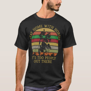 Horse mustang norman thelwell T-Shirt