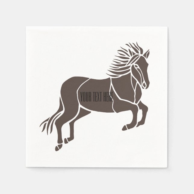 Horse Napkin (Front)