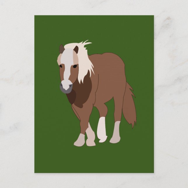 Horse Nature Animal Postcard (Front)