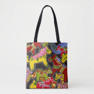 Horse of a Different Colour Tote Bag