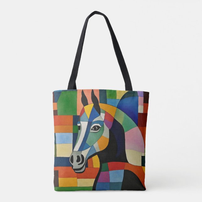 Horse of Colours Tote Bag (Back)