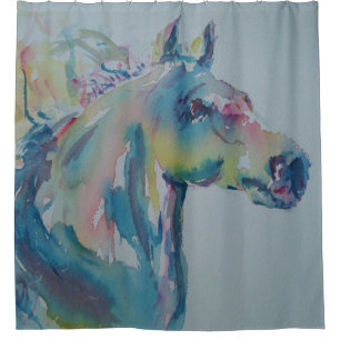 Horse of Many Colours Shower Curtain