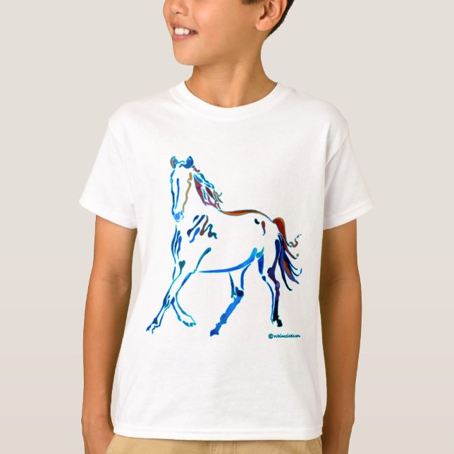 Horse of Many Colours T-Shirt (Front)