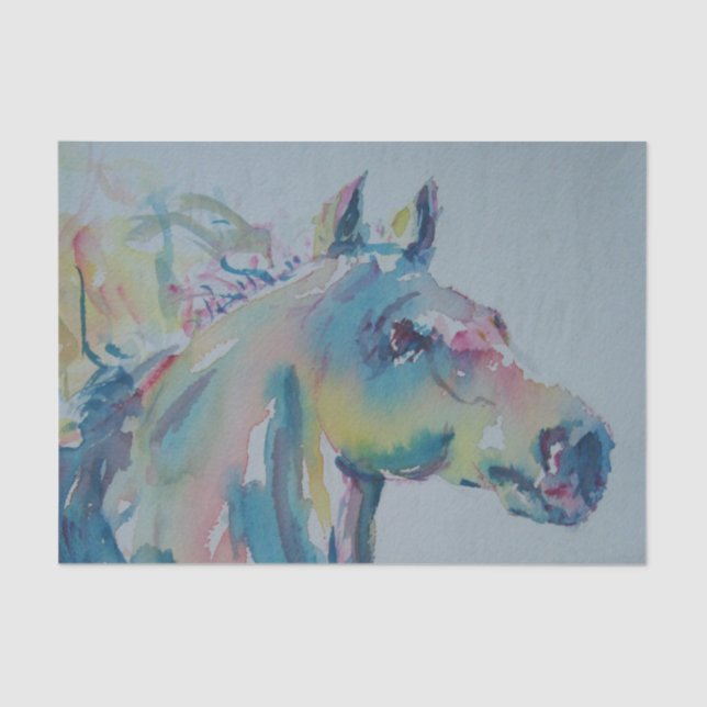 Horse of Many Colours Tissue Paper (Front)