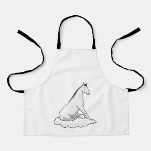 Horse on Cloud Apron