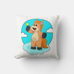 Horse on Clouds Cushion