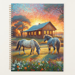 Horse on Farm Wildflower Meadow Planner