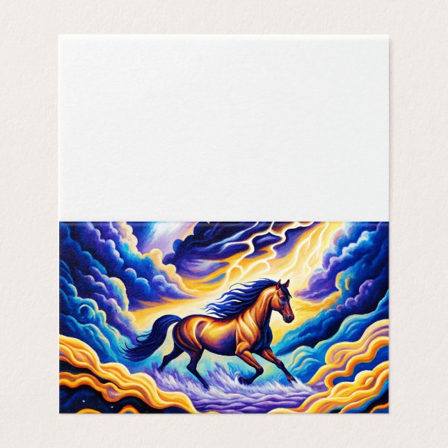 horse on the clouds (Outside Unfolded)