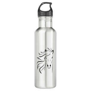 Horse Outline 710 Ml Water Bottle