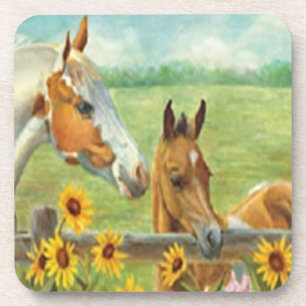 Horse Painting Coasters