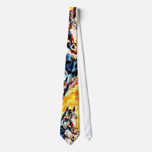 Horse Painting Tie
