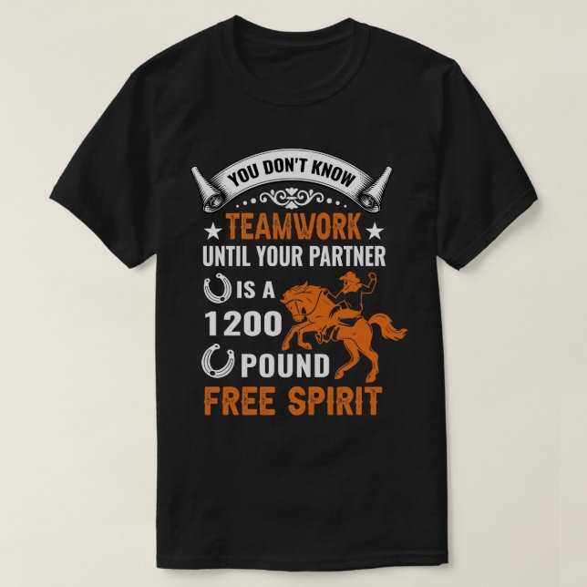 Horse partner gift T-Shirt (Design Front)