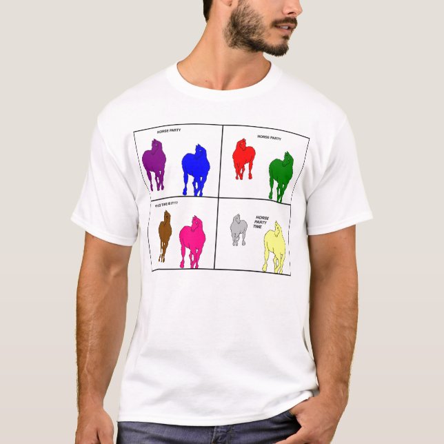 HORSE PARTY. T-Shirt (Front)