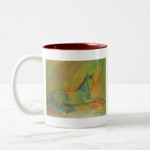 Horse Pastel Portrait Mug