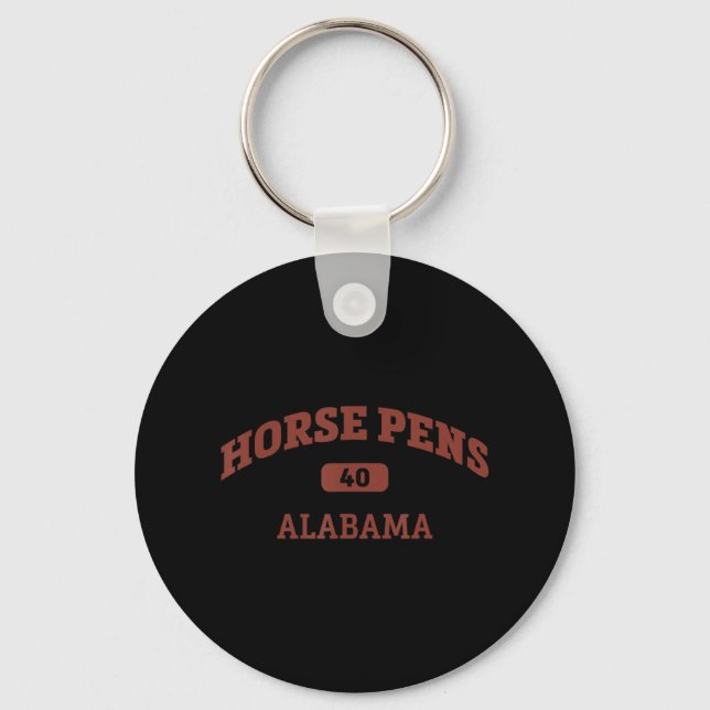 Horse Pens 40 College Style Rock Climbing Area Des Key Ring (Front)