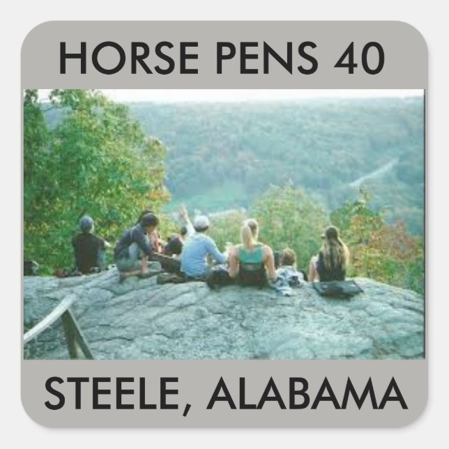 HORSE PENS 40 STICKER (Front)