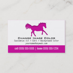Horse - Personal Business Card