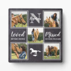 Horse Pet Memorial Photo Collage