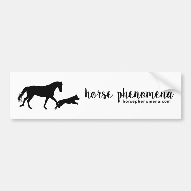 Horse Phenomena Bumper Sticker (Front)