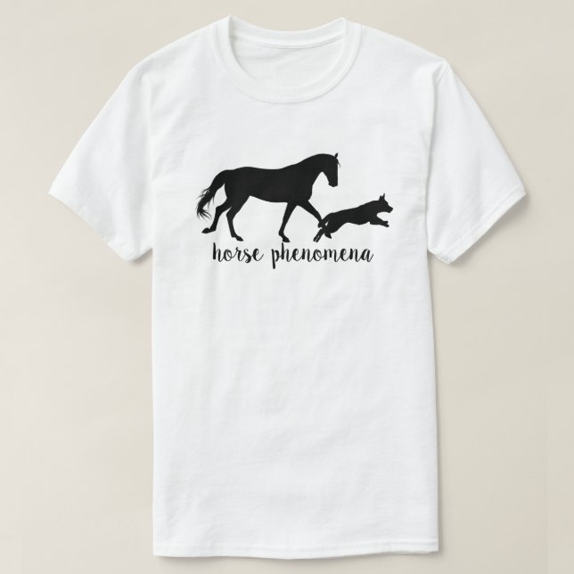 Horse Phenomena Men's T-Shirt (Light) (Design Front)