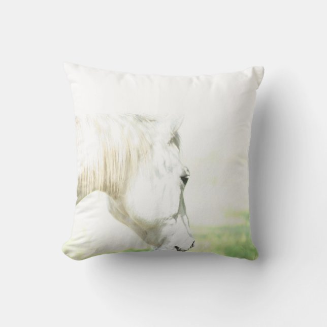 Horse Photograph Pillow (Front)
