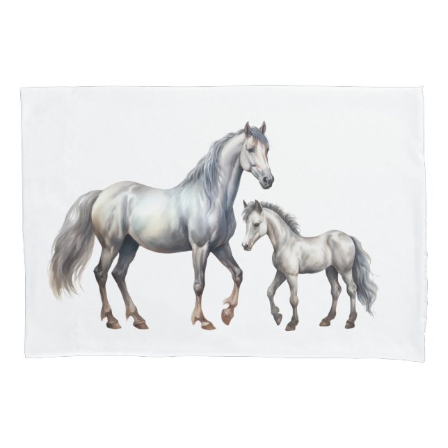 Horse Pillow Case (Front-Left)