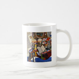 Horse Pipe Red Flower by Joan Miro Coffee Mug