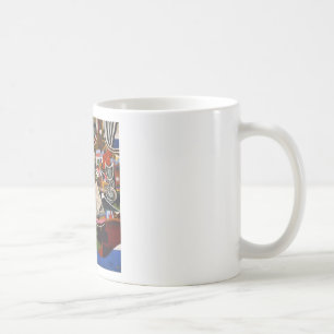 Horse Pipe Red Flower by Joan Miro Coffee Mug
