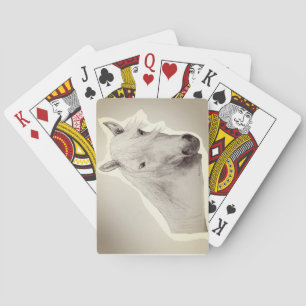 Horse, playing cards, games cards