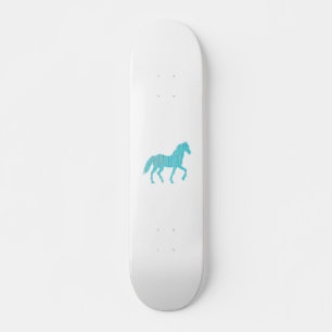 horse pony  animal  stallion,  mustang  silhouette skateboard