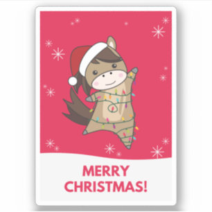 Horse Pony Christmas Snow Winter Animals Horses St