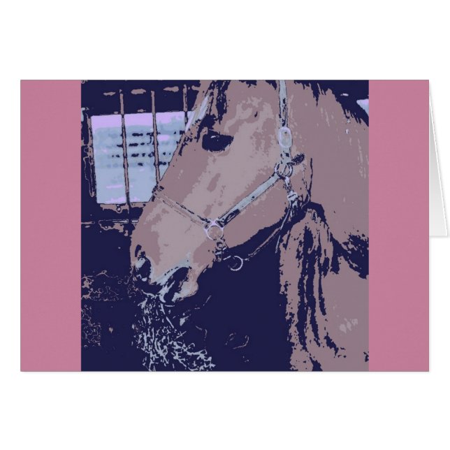 Horse Pop Art (Front Horizontal)