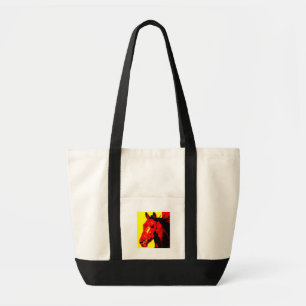 Horse Pop Art Tote Bag