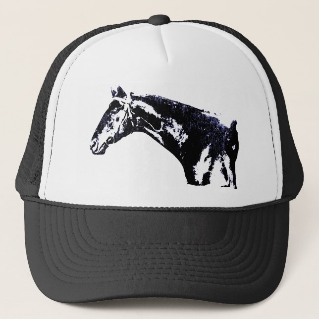 Horse Pop Art Trucker Hat (Front)