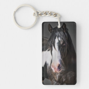 Horse Portrait II Key Ring