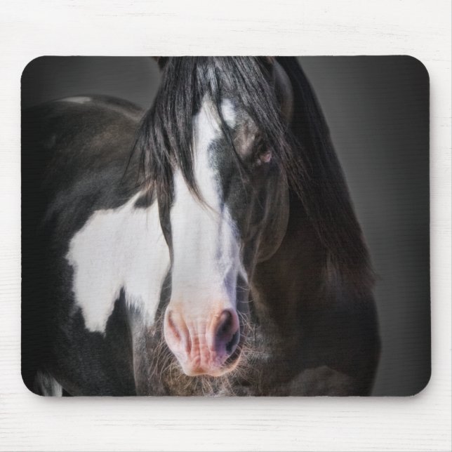 Horse Portrait II Mouse Mat (Front)