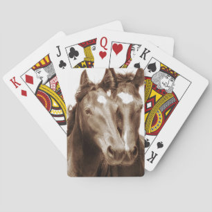 Horse Portrait III Playing Cards