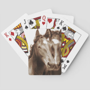 Horse Portrait III Playing Cards