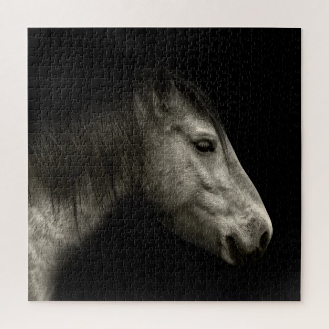 Horse portrait jigsaw puzzle (Vertical)