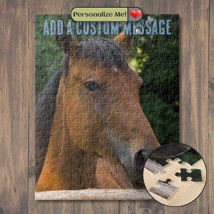 Horse Portrait Jigsaw Puzzle