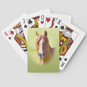 Horse Portrait Playing Cards