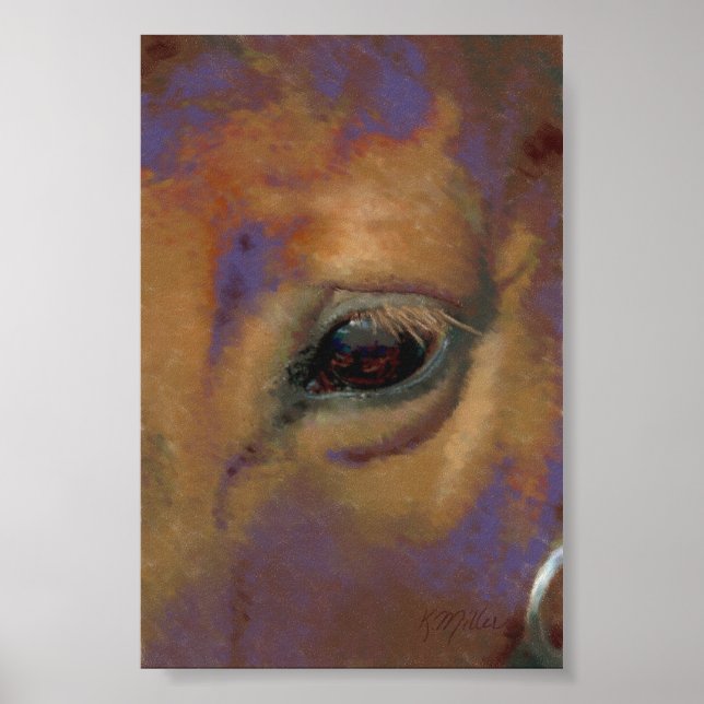 Horse Portrait Poster (Front)