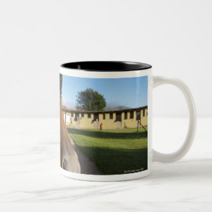 Horse portrait, Swaziland, South Africa Two-Tone Coffee Mug