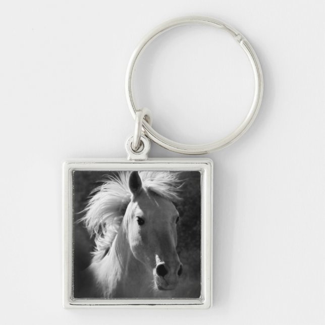 Horse Portrait V Key Ring (Front)