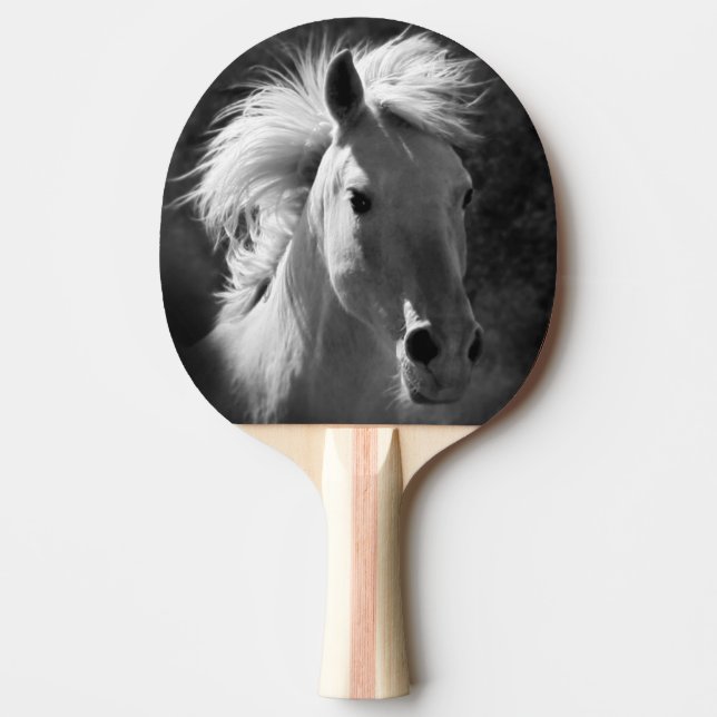 Horse Portrait V Ping Pong Paddle (Front)