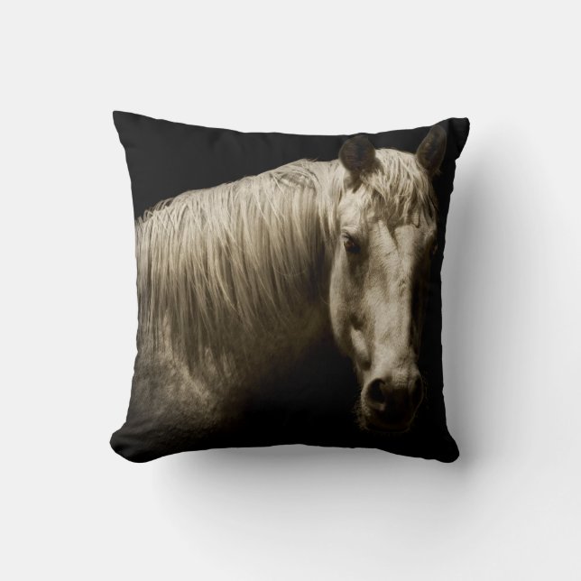 Horse Portrait VI Cushion (Front)