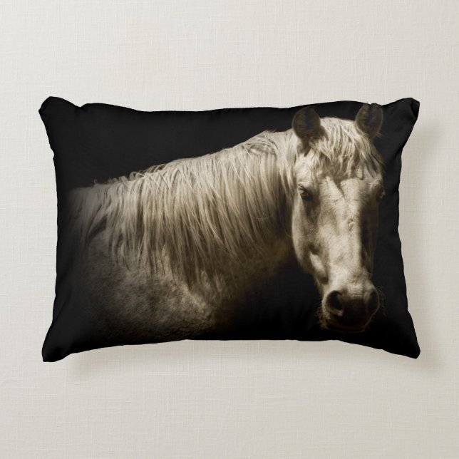 Horse Portrait VI Decorative Cushion (Front)