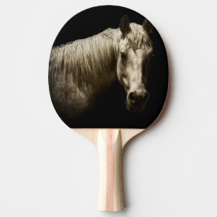 Horse Portrait VI Ping Pong Paddle